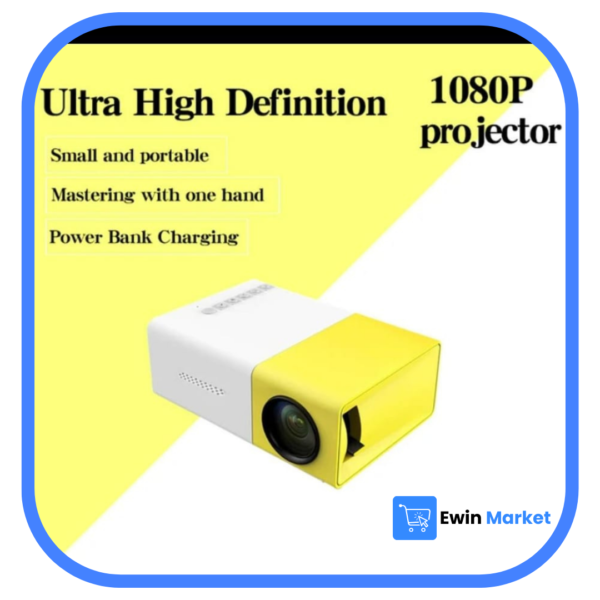 Mini Projecteur Jaune – Image 2