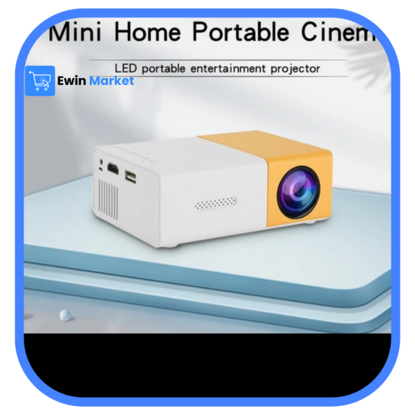 Mini Projecteur Jaune